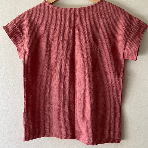 NWT Madewell Seersucker Button-Shoulder Top Size XXS - Picture 3 of 4